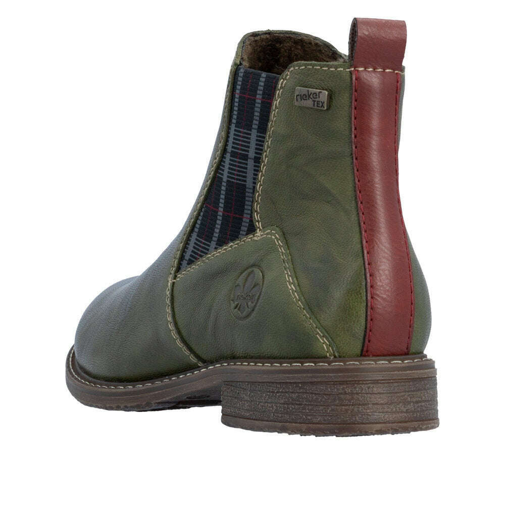 Rieker 74860 Chelsea Boot, Boots, Rieker, Plum Bottom