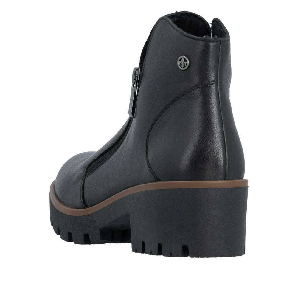 Rieker 79254 Lug Sole Boot, Boots, Rieker, Plum Bottom