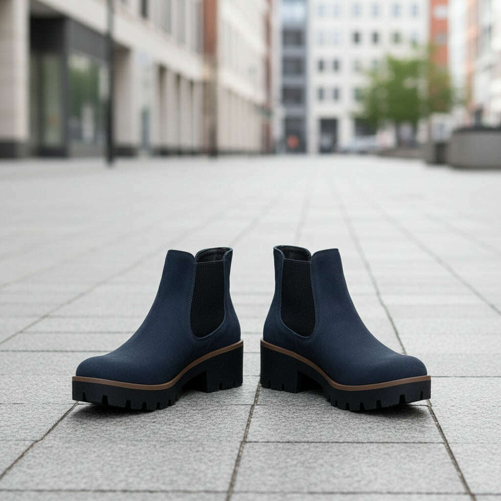 Rieker 79265 Navy Chelsea Boot