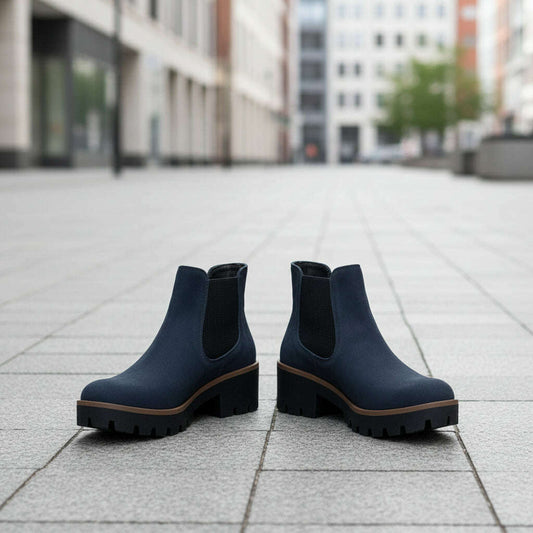 Rieker 79265 Navy Chelsea Boot