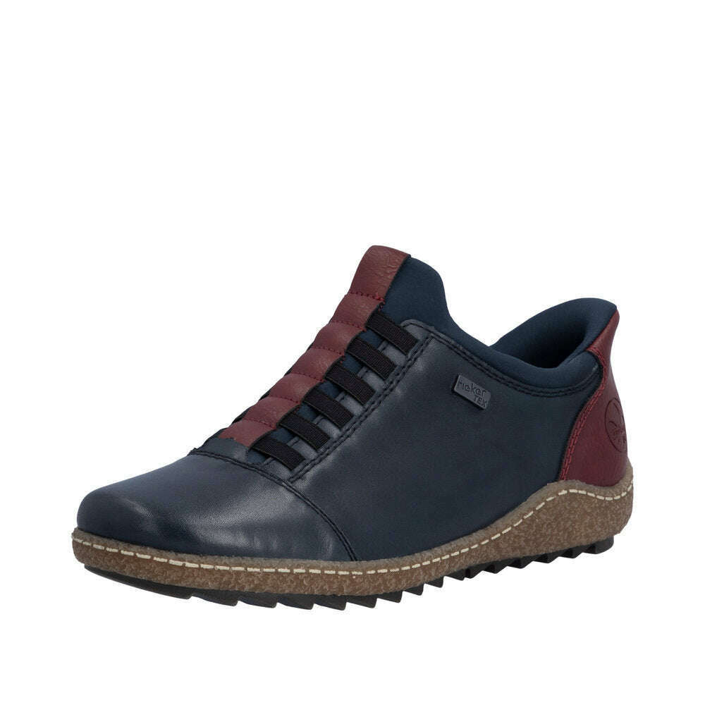 Rieker L7562 Slip-on Boot, Boots, Rieker, Plum Bottom