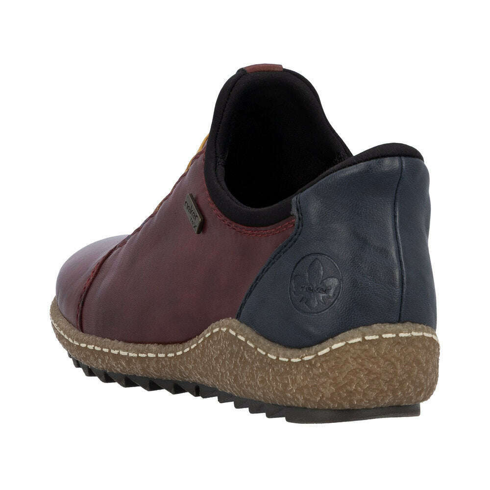 Rieker L7562 Slip-on Boot, Boots, Rieker, Plum Bottom