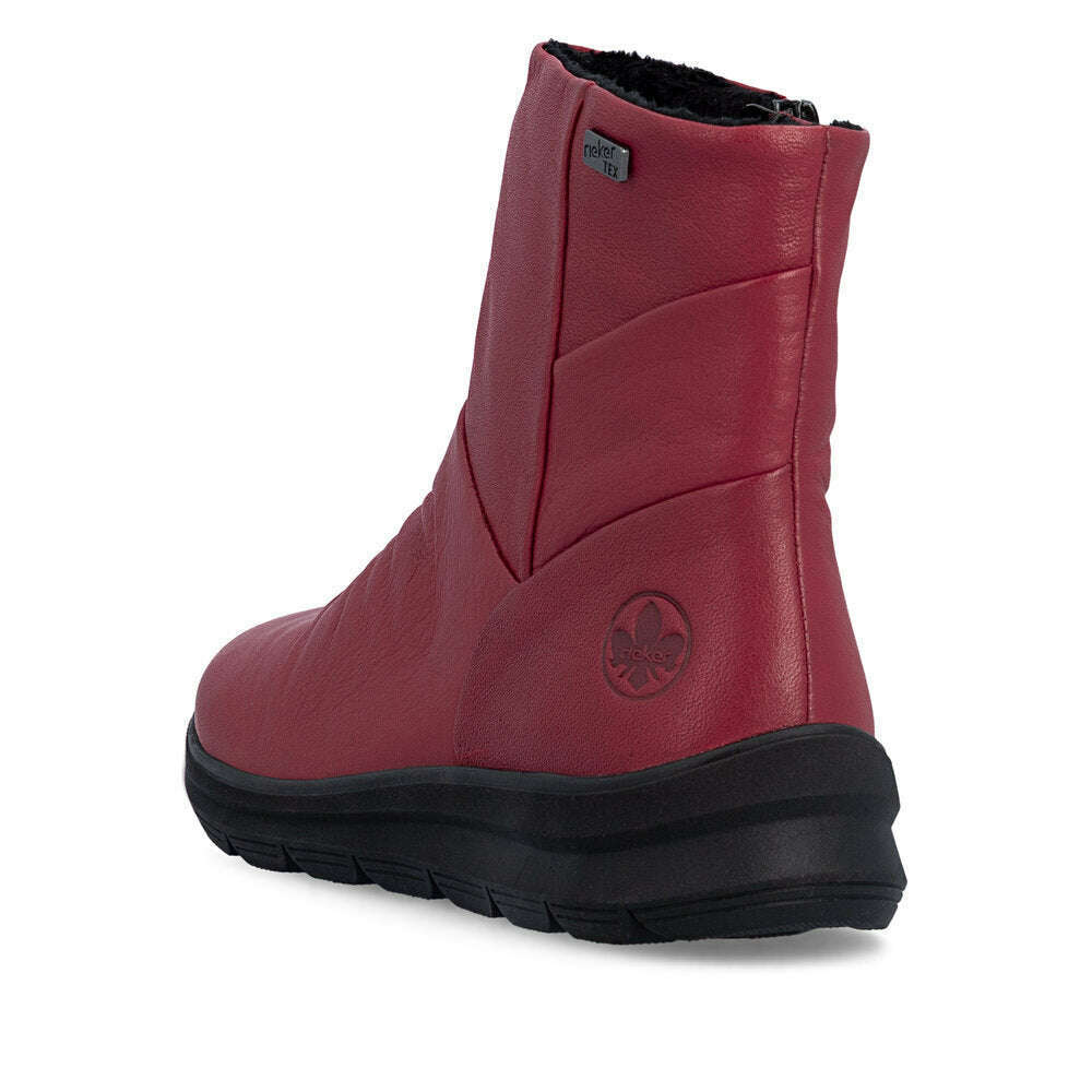 Rieker Z0066 Boot, Boots, Rieker, Plum Bottom