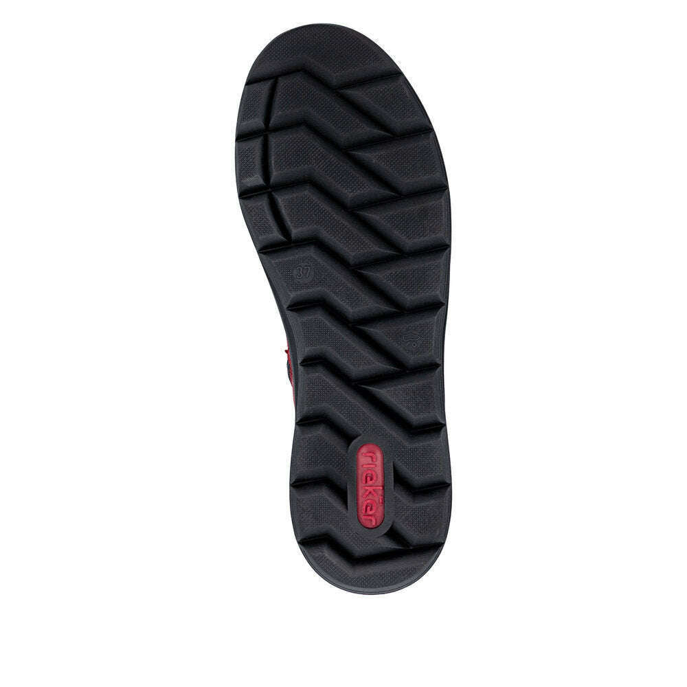 Rieker Z0066 Boot, Boots, Rieker, Plum Bottom
