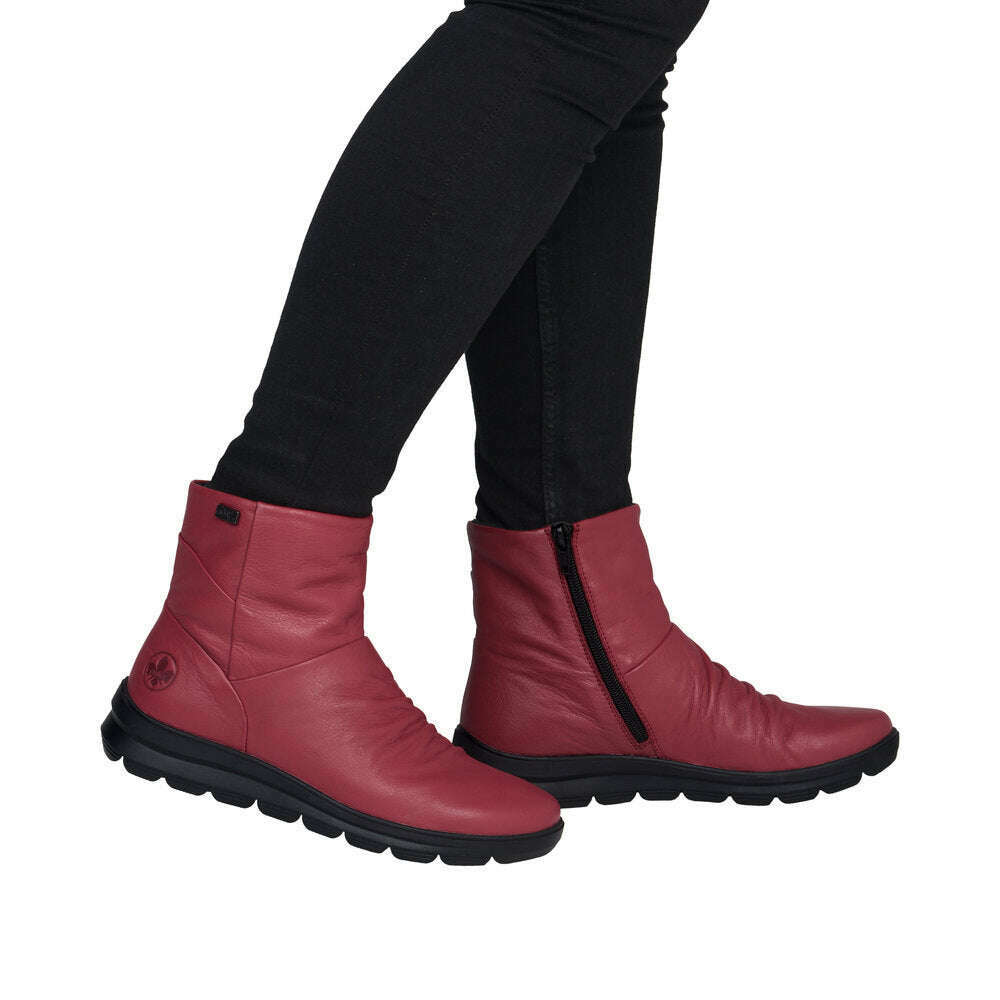 Rieker Z0066 Boot, Boots, Rieker, Plum Bottom