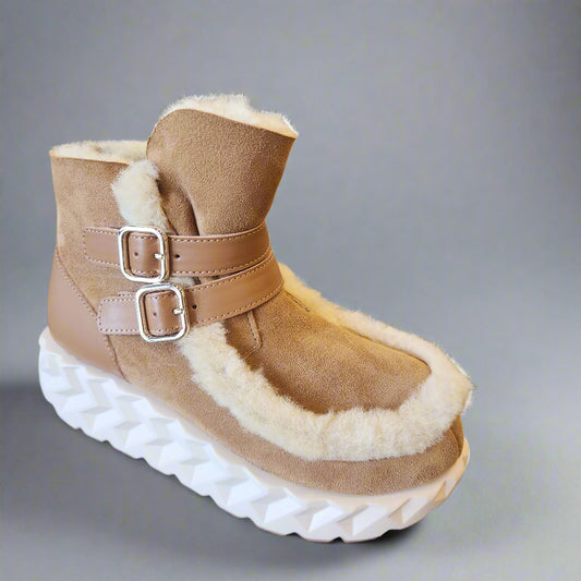 4CCCCEES Jabara Montie Boot in Camel