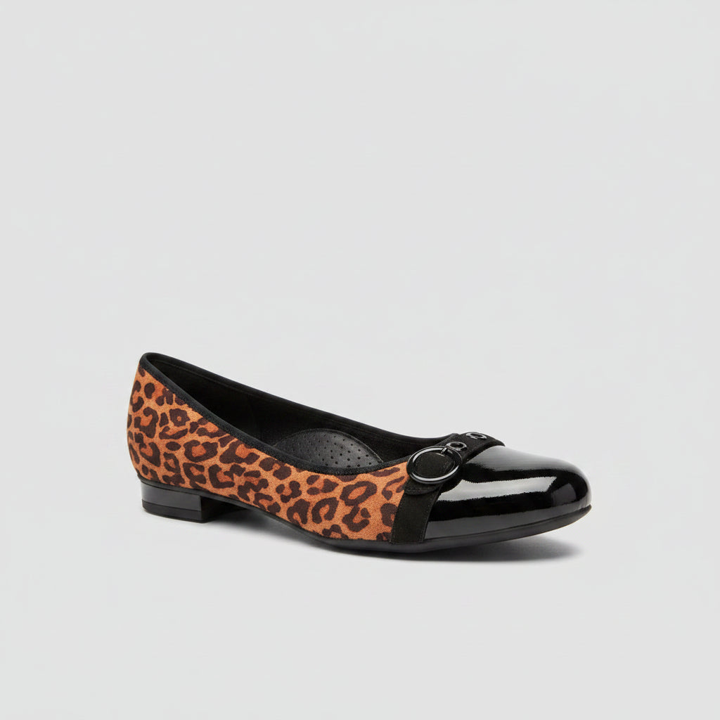 ARA Broadway 43701 Ballet Flat, Flats, Ara, Plum Bottom