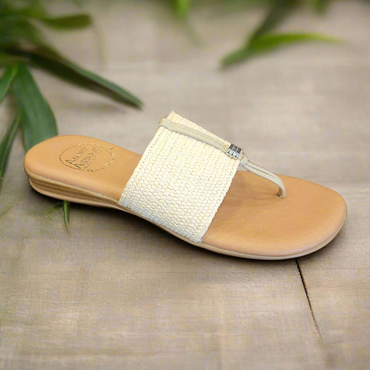 ANDRE ASSOUS - Nice - Natural Raffia