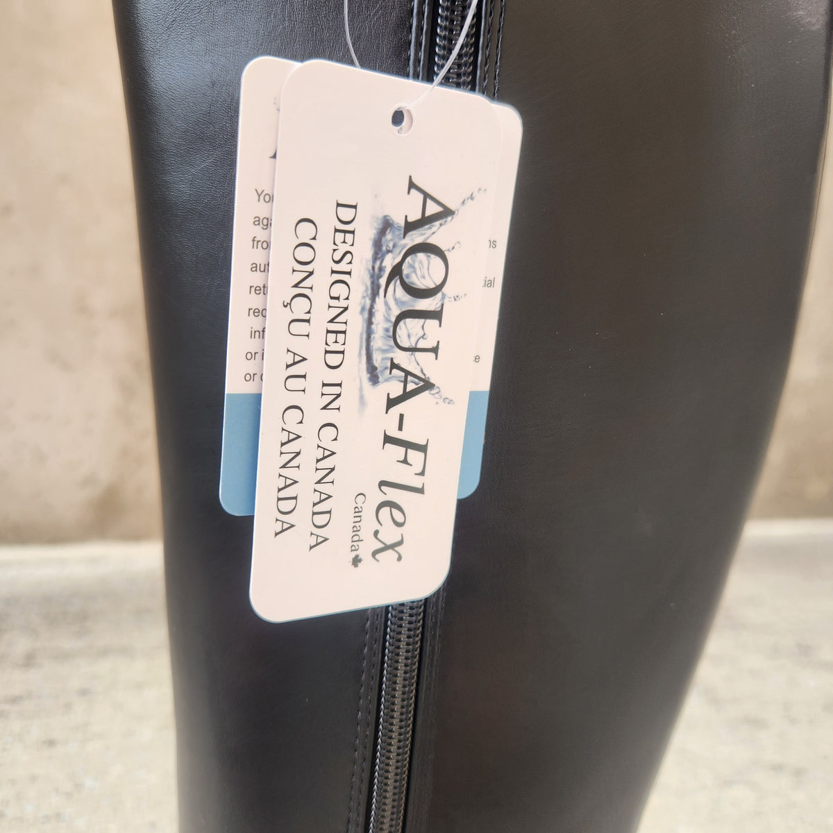 AQUA FLEX Duchess Vegan Leather Waterproof Tall Boot