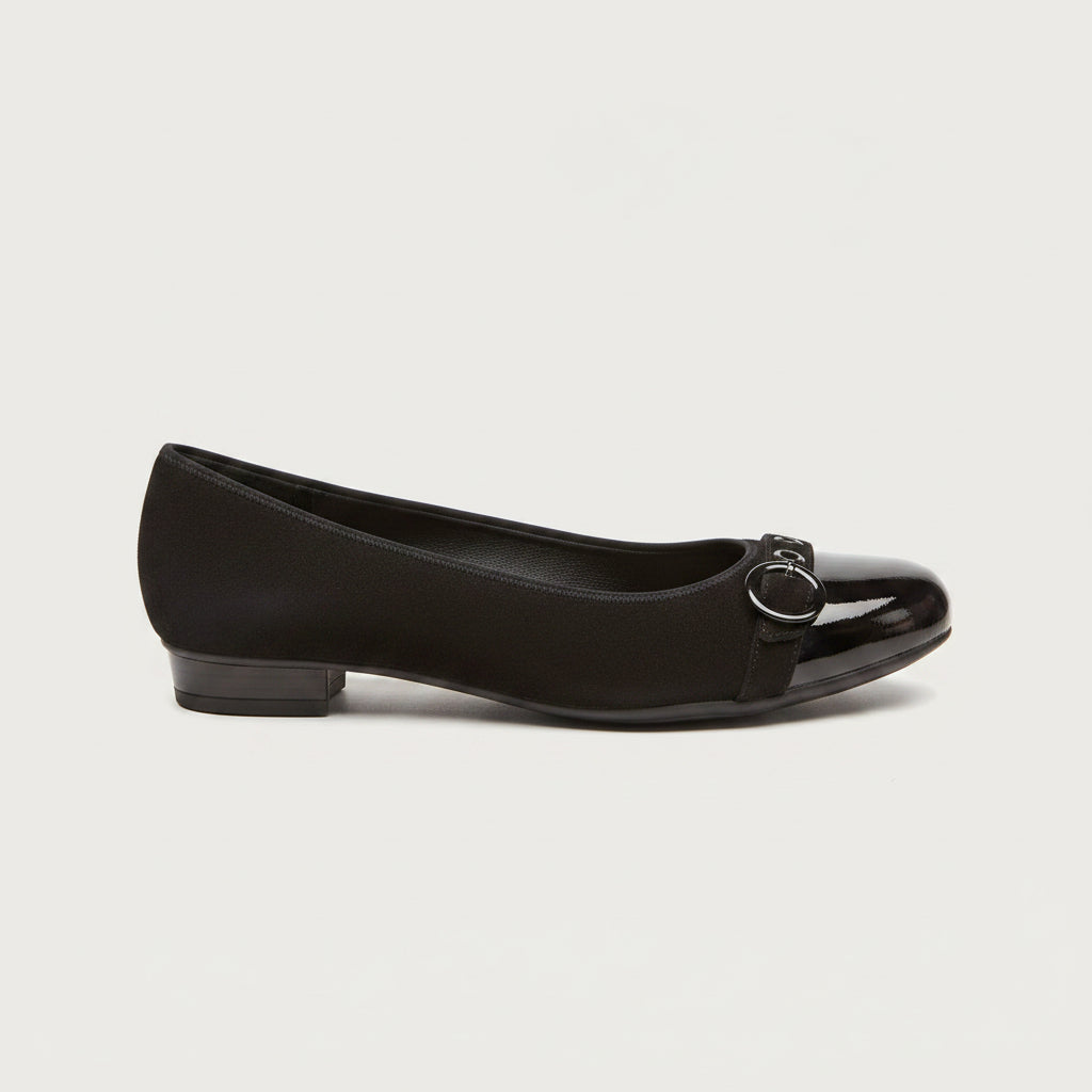 ARA Broadway 43701 Ballet Flat, Flats, Ara, Plum Bottom