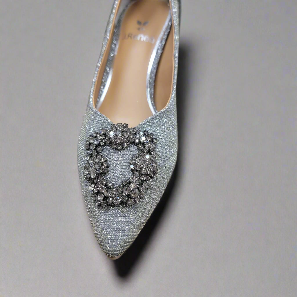 J. RENEE - EZARA- PEWTER DANCE GLITTER