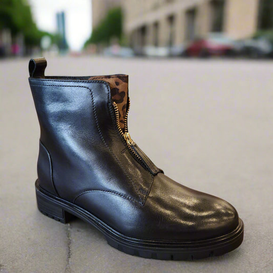 ARA Tourmaline  in Black/Leopard