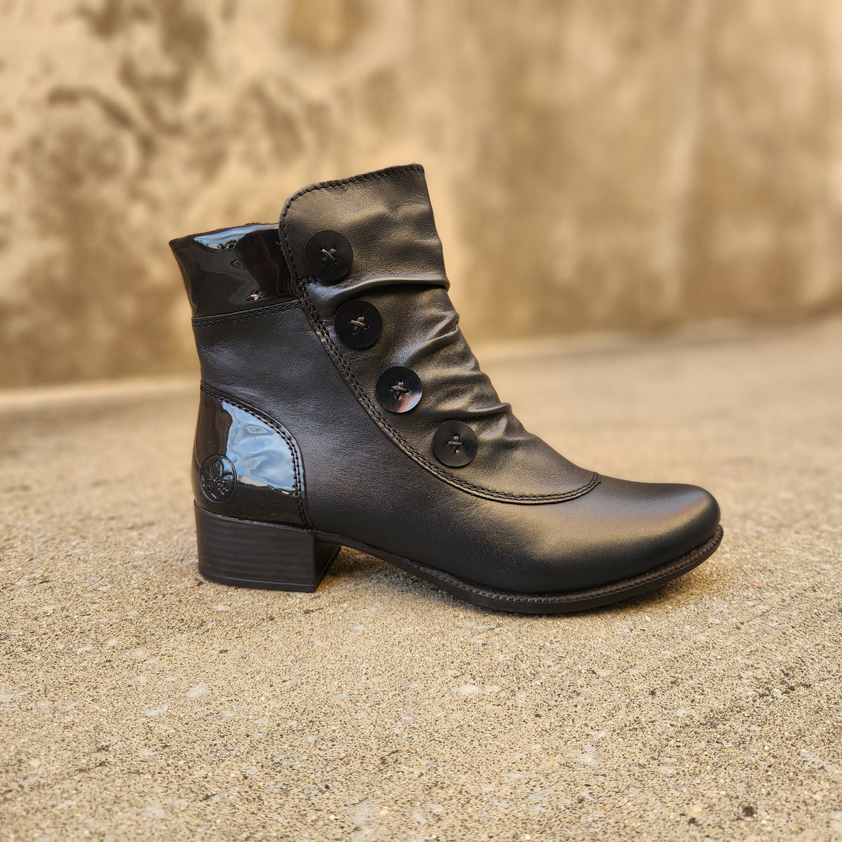 RIEKER 78659 Low Heel Boot