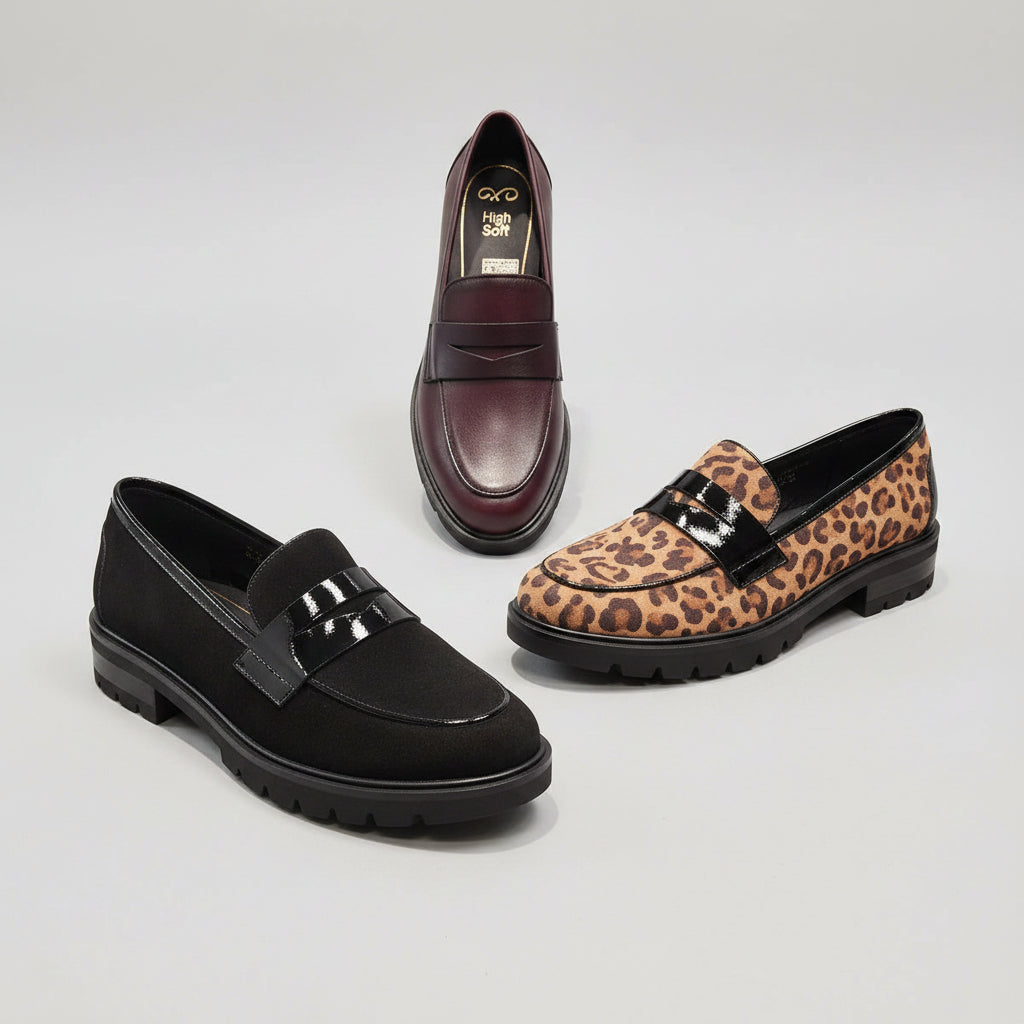 ARA Caladium 11229 Loafer, Loafers, Ara, Plum Bottom