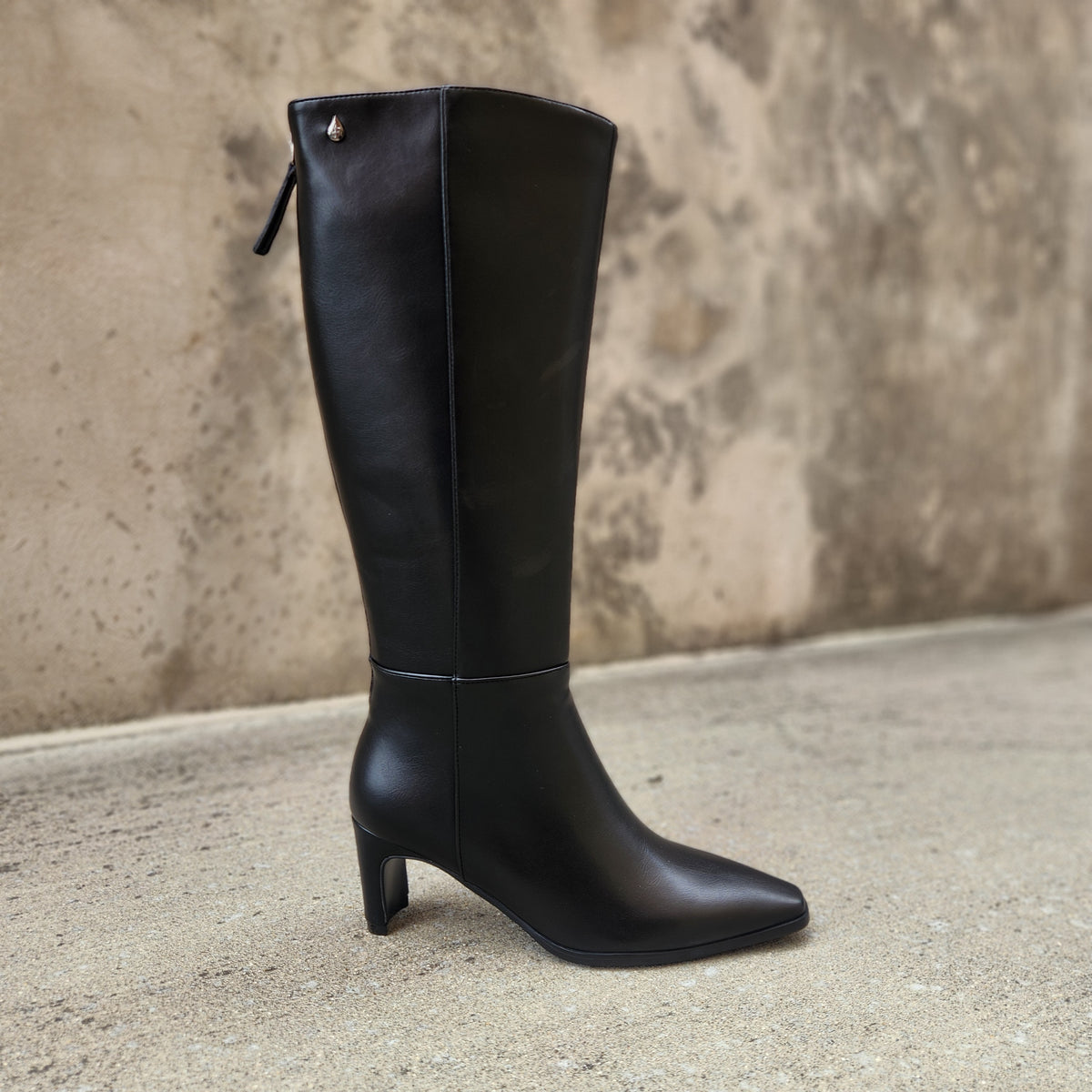 AQUA FLEX Duchess Vegan Leather Waterproof Tall Boot