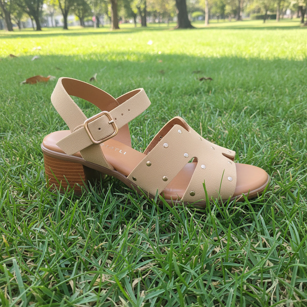 ERIC MICHAEL Natasha Beige Suede