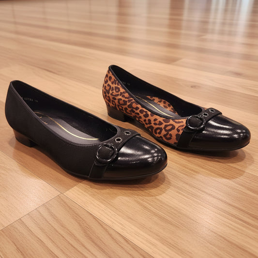 ARA Broadway 43701 Ballet Flat, Flats, Ara, Plum Bottom