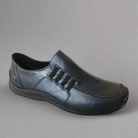 RIEKER  L1777 in navy leather