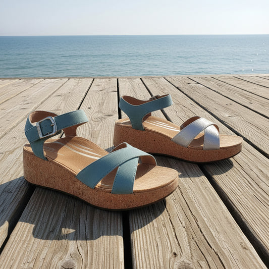 AETREX Flora Wedge Sandal