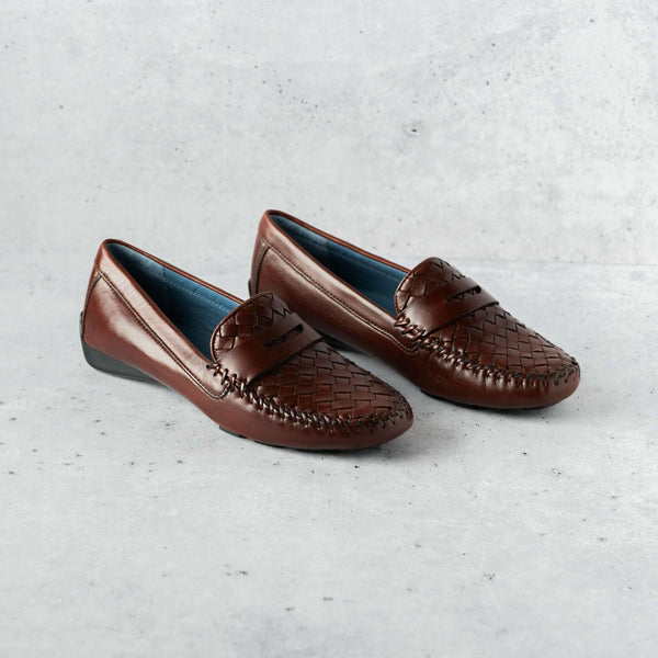 ROBERT ZUR Petra Loafer | Plum Bottom display picture 2