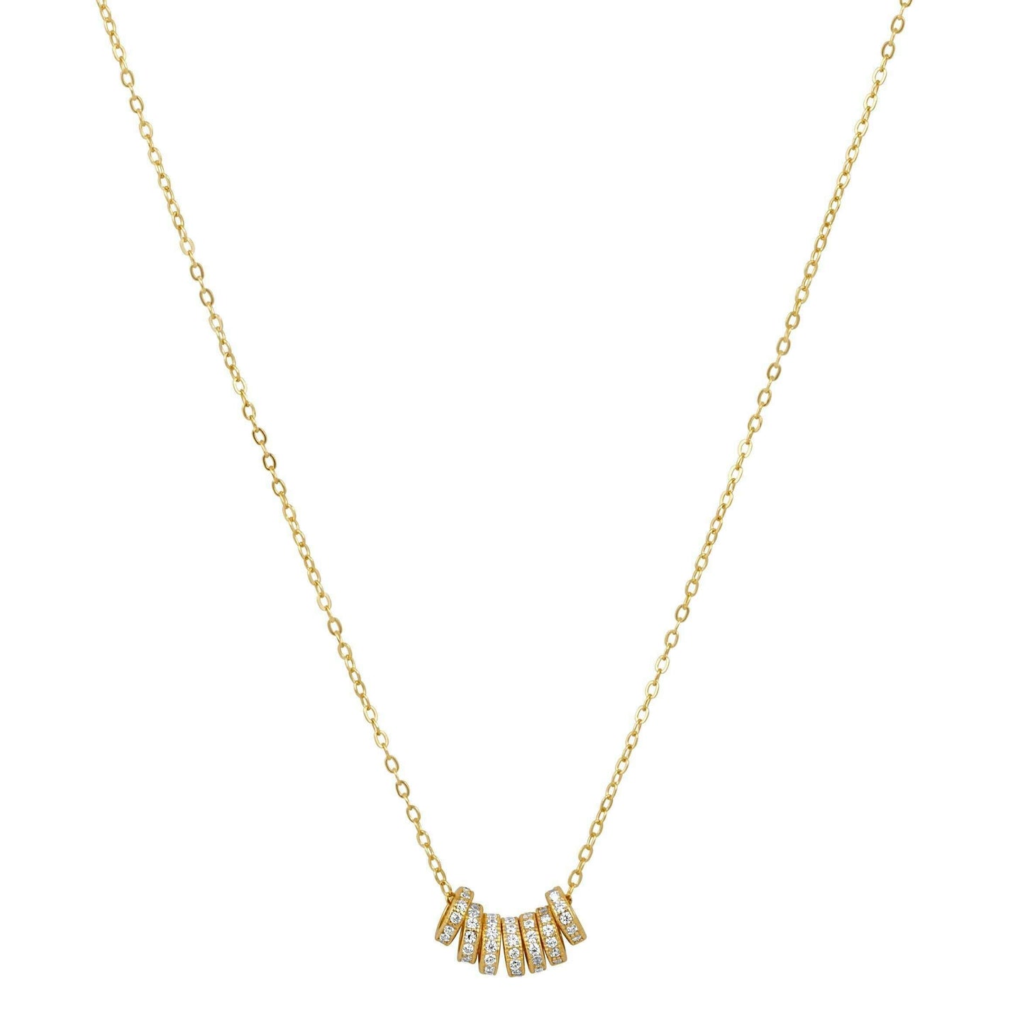 Sahira Jewelry Design - Ilona Dainty Necklace: Gold, Necklaces, Sahira Jewelry Design, Plum Bottom