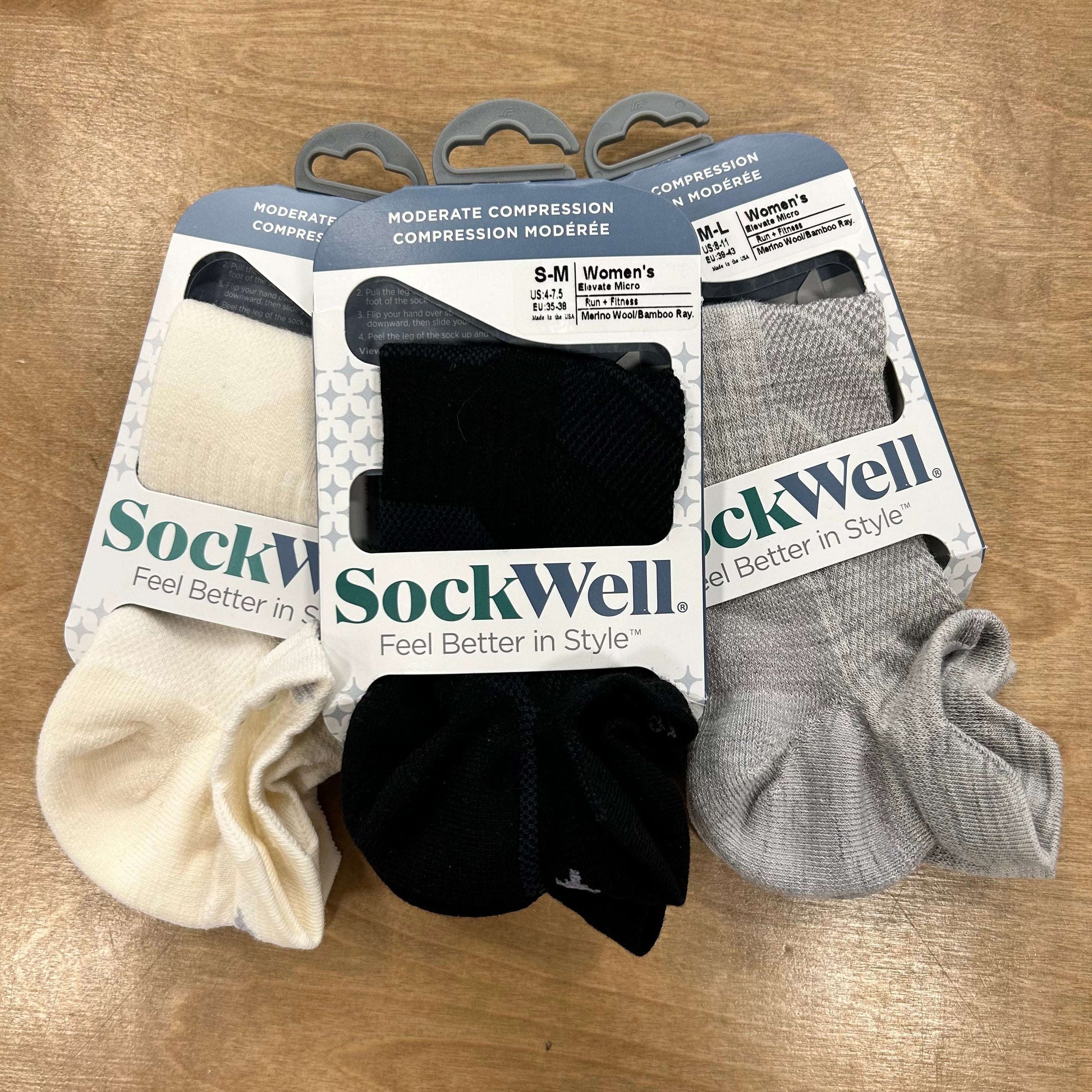 Sockwell - Moderate Compression, socks, SOCKWELL, Plum Bottom