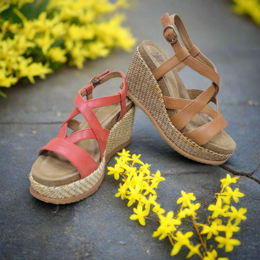 SÖFFT - Devyn, Sandals, Sofft, Plum Bottom