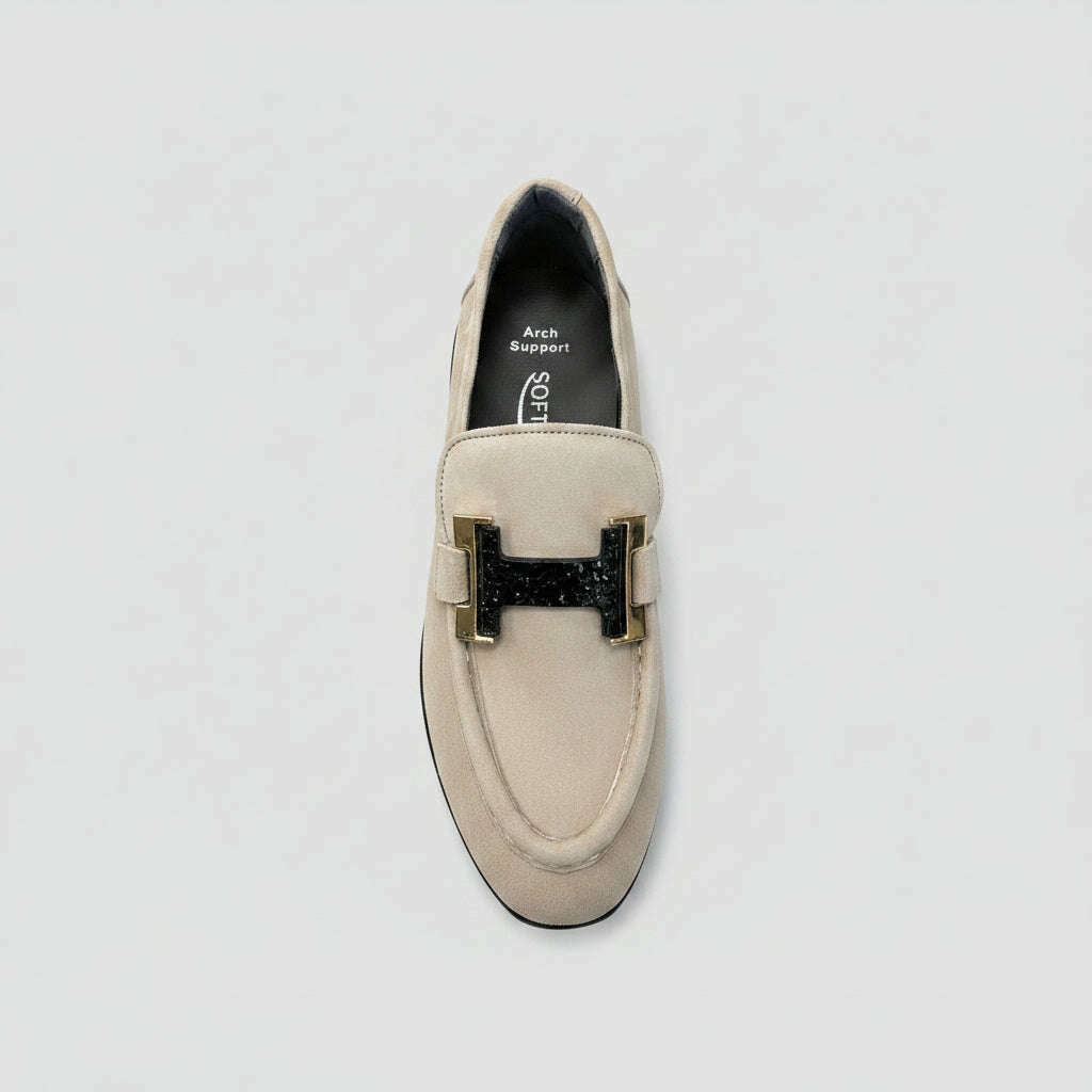 SOFTWAVES Caren Loafer 7.78.144/001, Loafers, SOFTWAVES, Plum Bottom
