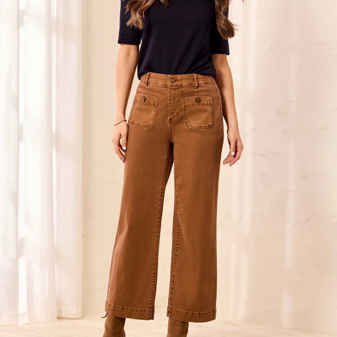 TRIBAL Sophia Curvy Super Straight Denim Hazelwood