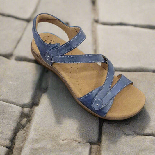 TAOS - BIG TIME - Dark Blue, Sandals, TAOS, Plum Bottom