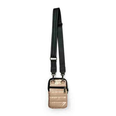 THINK ROYLN - Buzz Me Cell Phone Bag in Pearl Cashmere or Black Pearl, Handbags, THINK ROYLN, Plum Bottom