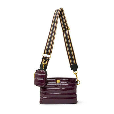 THINK ROYLN - Downtown Crossbody, Handbags, THINK ROYLN, Plum Bottom