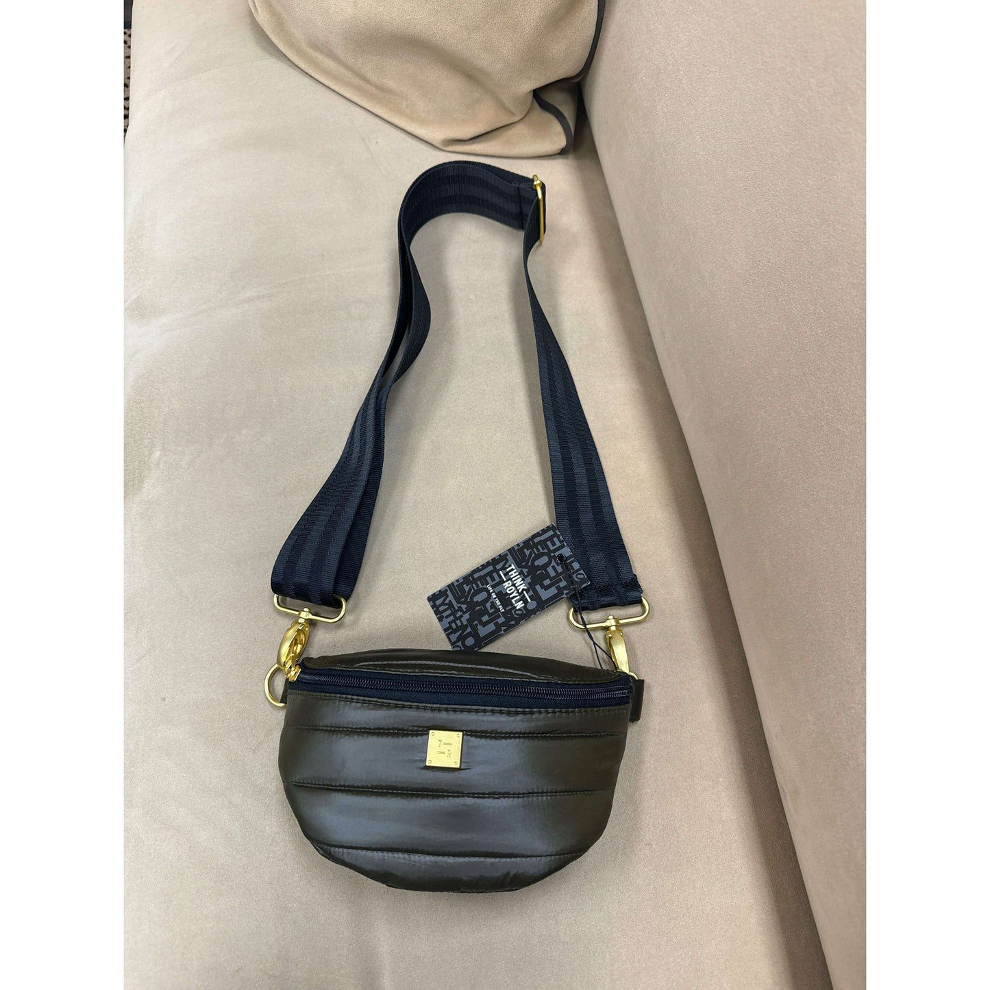 THINK ROYLN- Shining Star in Shiny Dark Olive