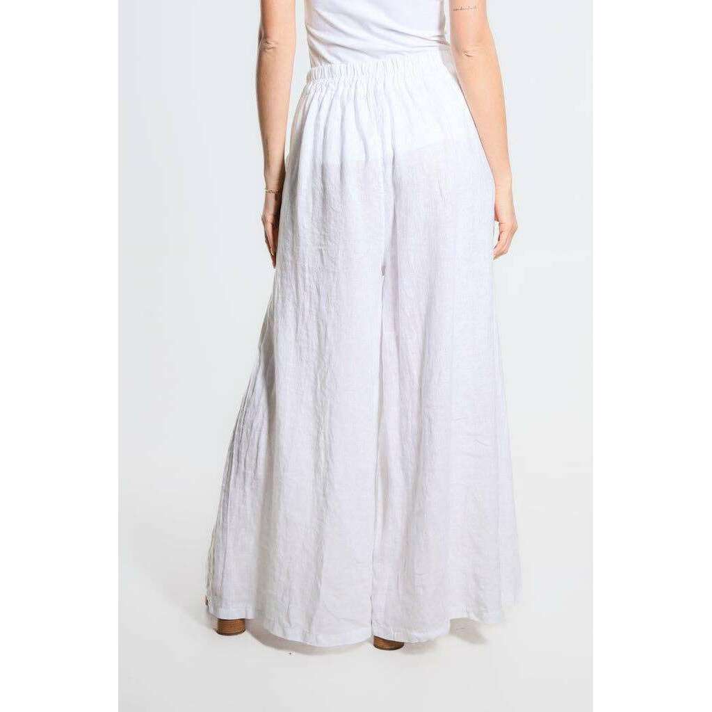 [TINA Stephens Italy/Tees By Tina - Angelena Linen Wide Leg Pant (PL187): 681 Blush], [], [TINA Stephens Italy/Tees By Tina], [Plum Bottom].