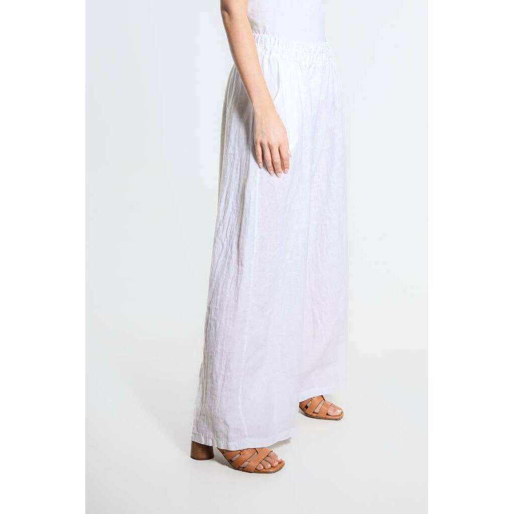 [TINA Stephens Italy/Tees By Tina - Angelena Linen Wide Leg Pant (PL187): 681 Blush], [], [TINA Stephens Italy/Tees By Tina], [Plum Bottom].
