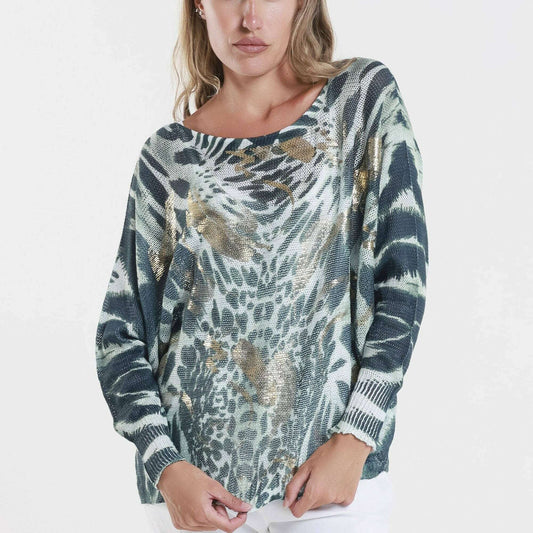 TINA Stephens Italy/Tees By Tina Big/Small Spot Danielle Batwing Open Knit Sweater Army, Sweater, TINA Stephens Italy/Tees By Tina, Plum Bottom