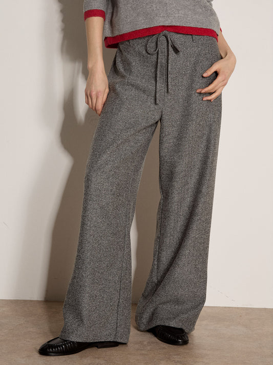 APRICOT Tweed Tie Trouser