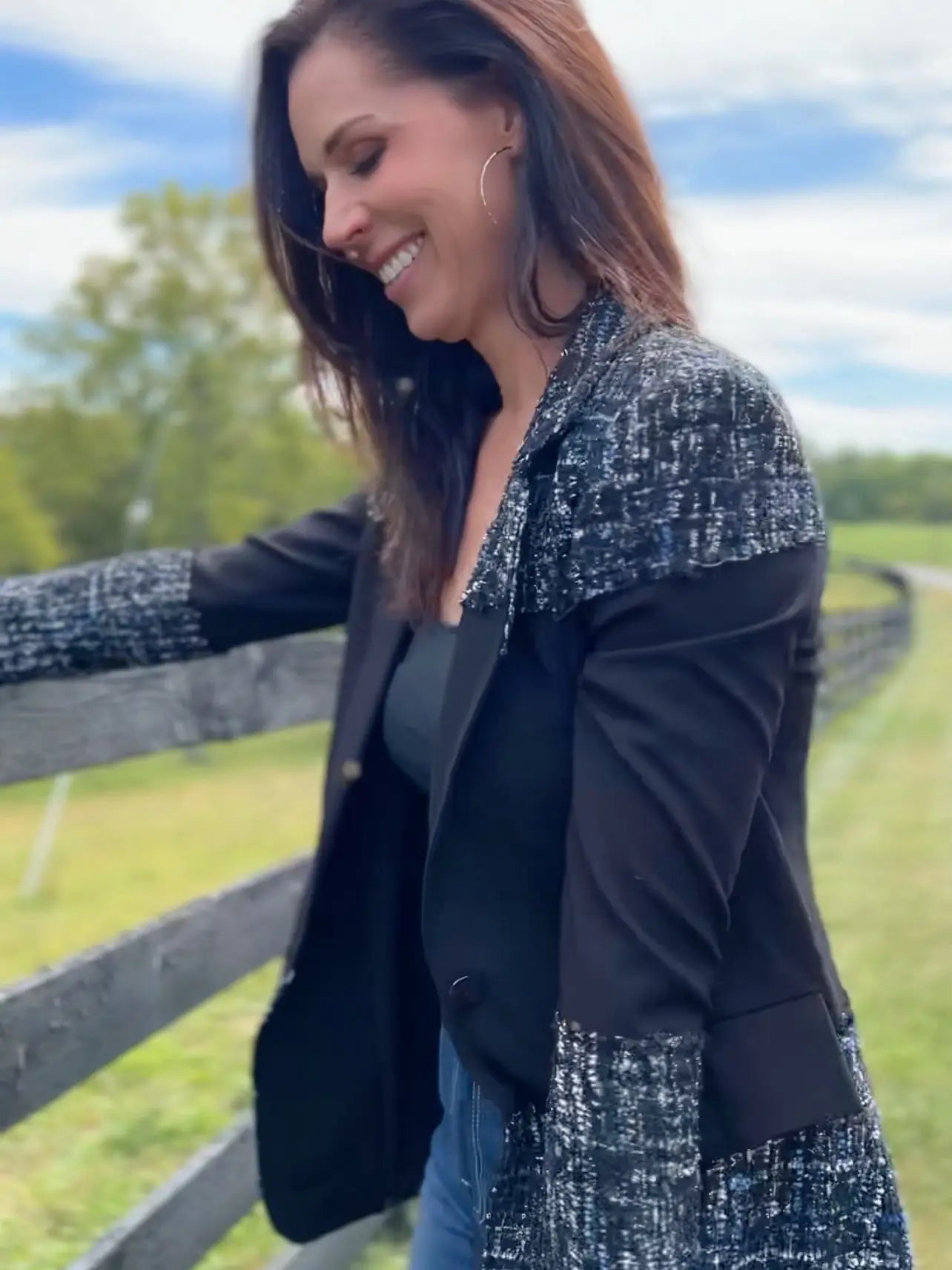 ELLYNDALE- Blazer Tweed