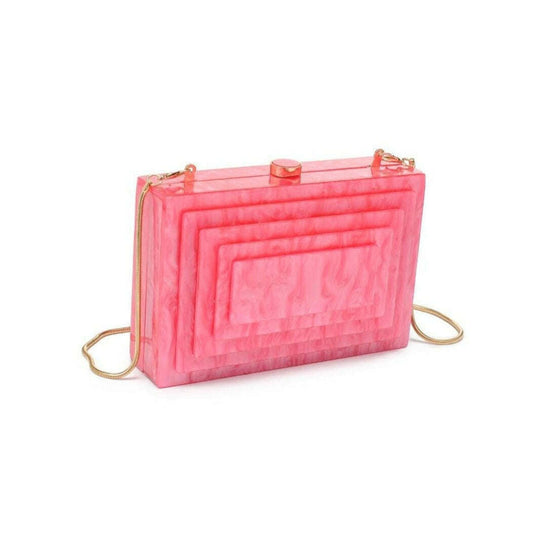 URBAN EXPRESSIONS - Molly Evening Bag - Pink, Handbags, Urban Expression, Plum Bottom