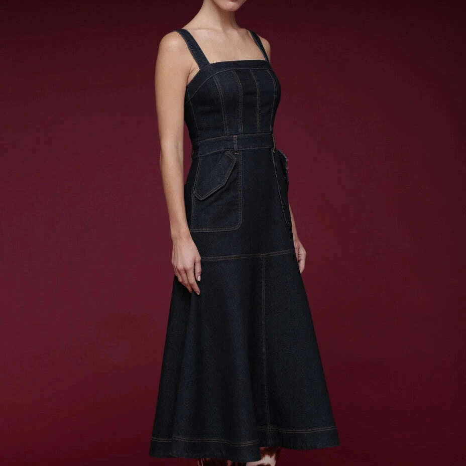 AVEC LES FILLES Utility Midi Dress | Plum Bottom AVEC LES FILLES Utility Midi Dress | Plum Bottom