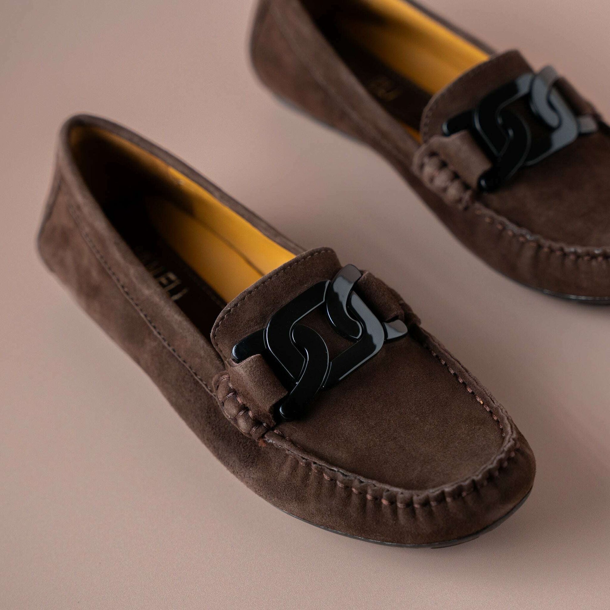 Van Eli - Aiker - Brown Suede, Loafers, Van Eli, Plum Bottom