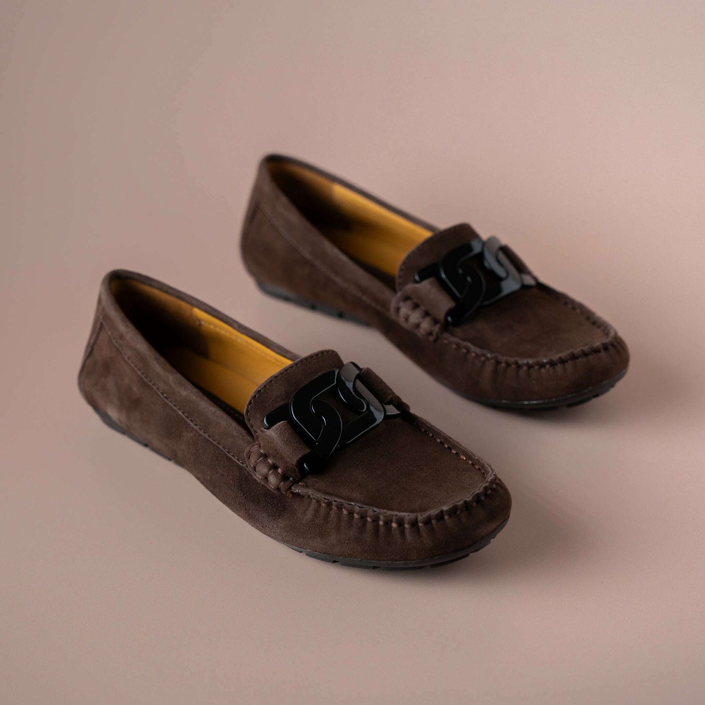 Van Eli - Aiker - Brown Suede, Loafers, Van Eli, Plum Bottom