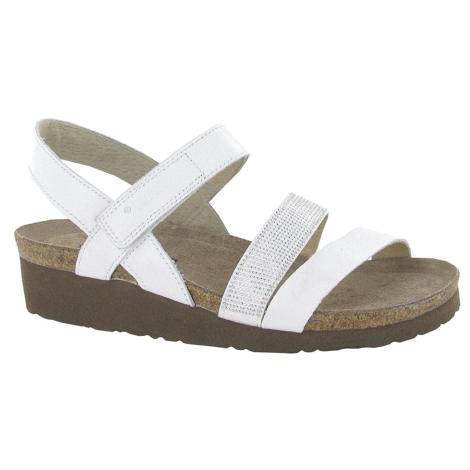 [Naot - Krista Bling Sandal], [Sandals], [Yaleet], [Plum Bottom].
