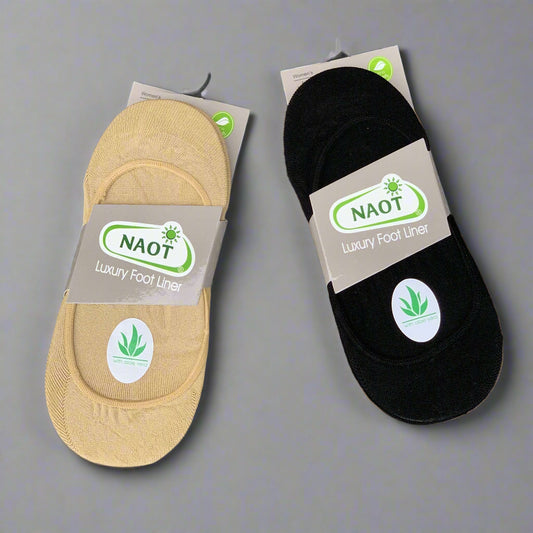 [Naot - Luxury Foot Liner Sock], [ACCESSORIES], [Yaleet], [Plum Bottom].