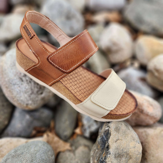 Pikolinos - Mahon W9E-0503, sandals, Pikolinos, Plum Bottom
