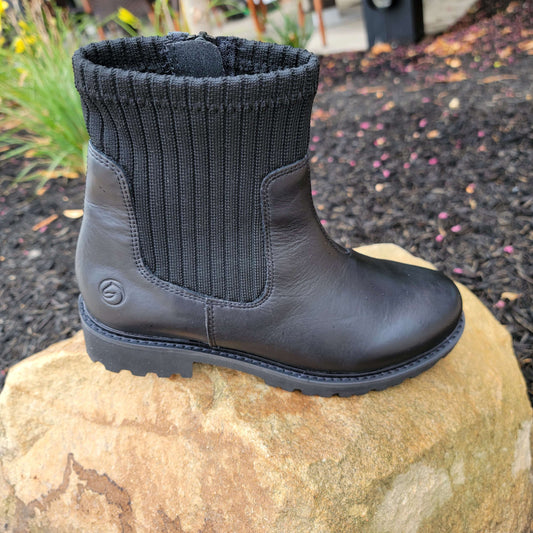 Remonte D8696-01 Black Boot, Boots, Remonte, Plum Bottom