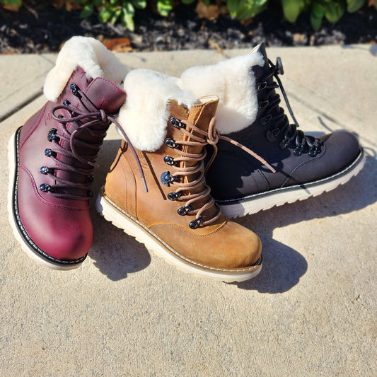 Royal Canadian - Cambridge, Boots, ROYAL CANADIAN, Plum Bottom