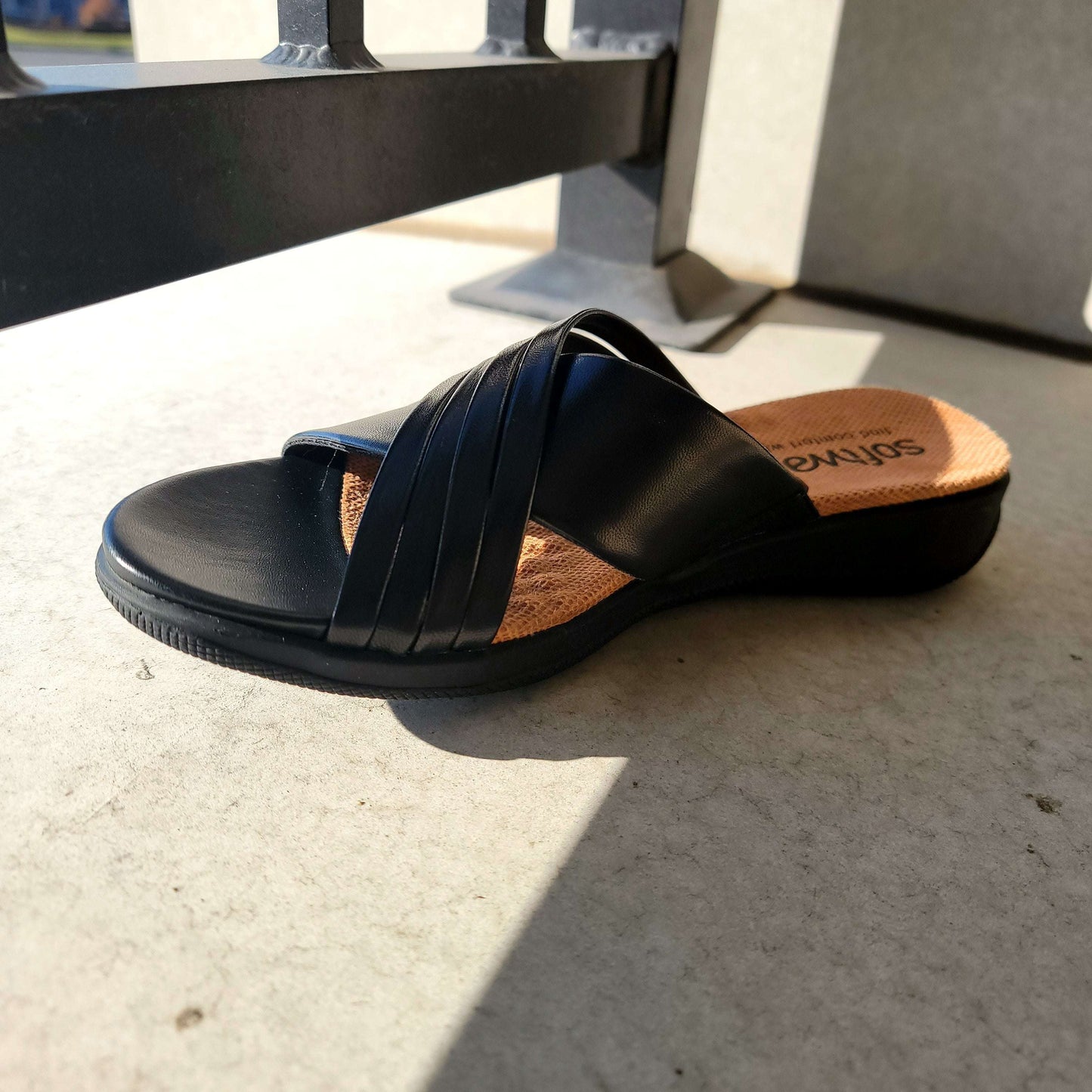 Softwalk - Tillman, Sandals, SOFTWALK, Plum Bottom