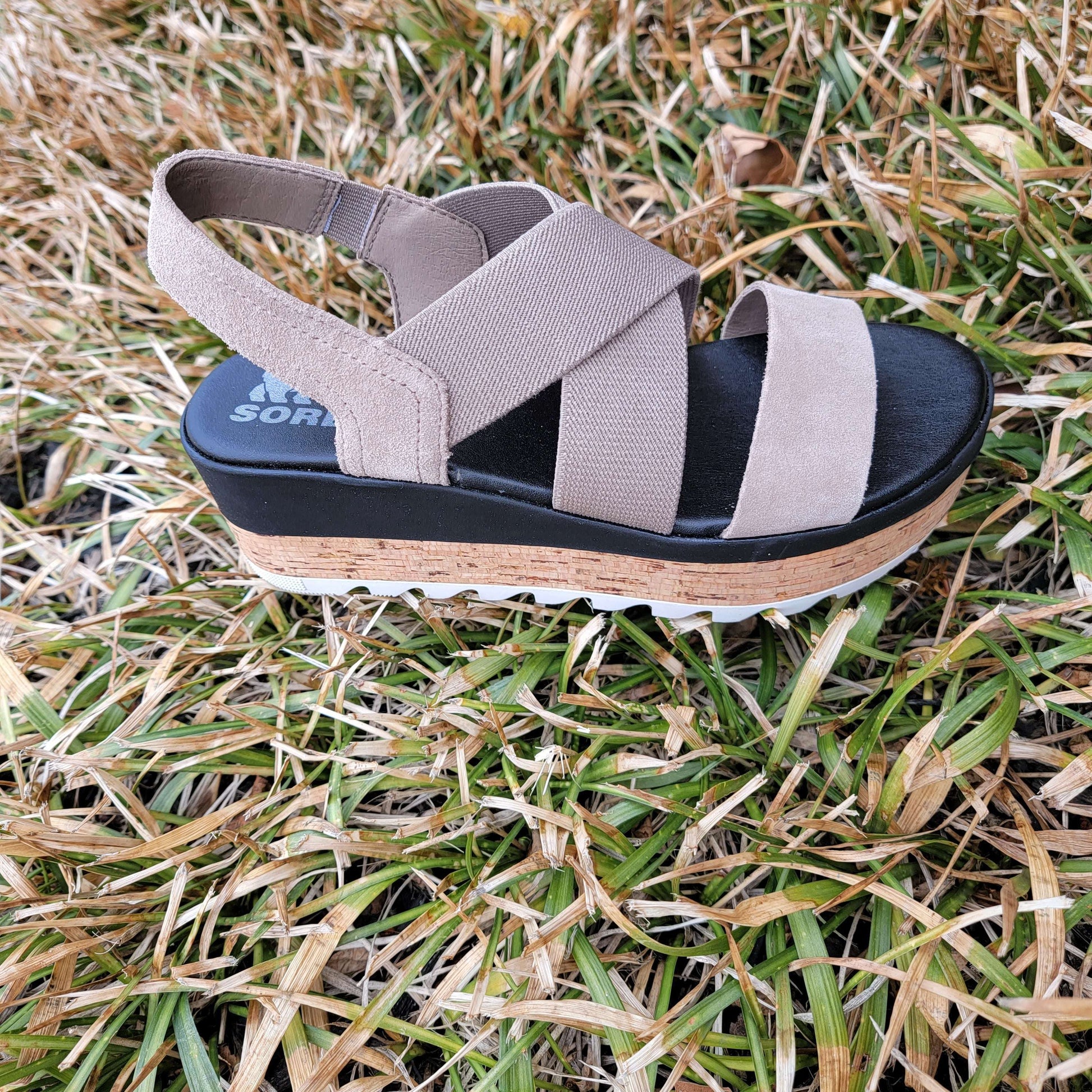 SOREL - Cameron Flatform Sling, Sandals, Sorel, Plum Bottom