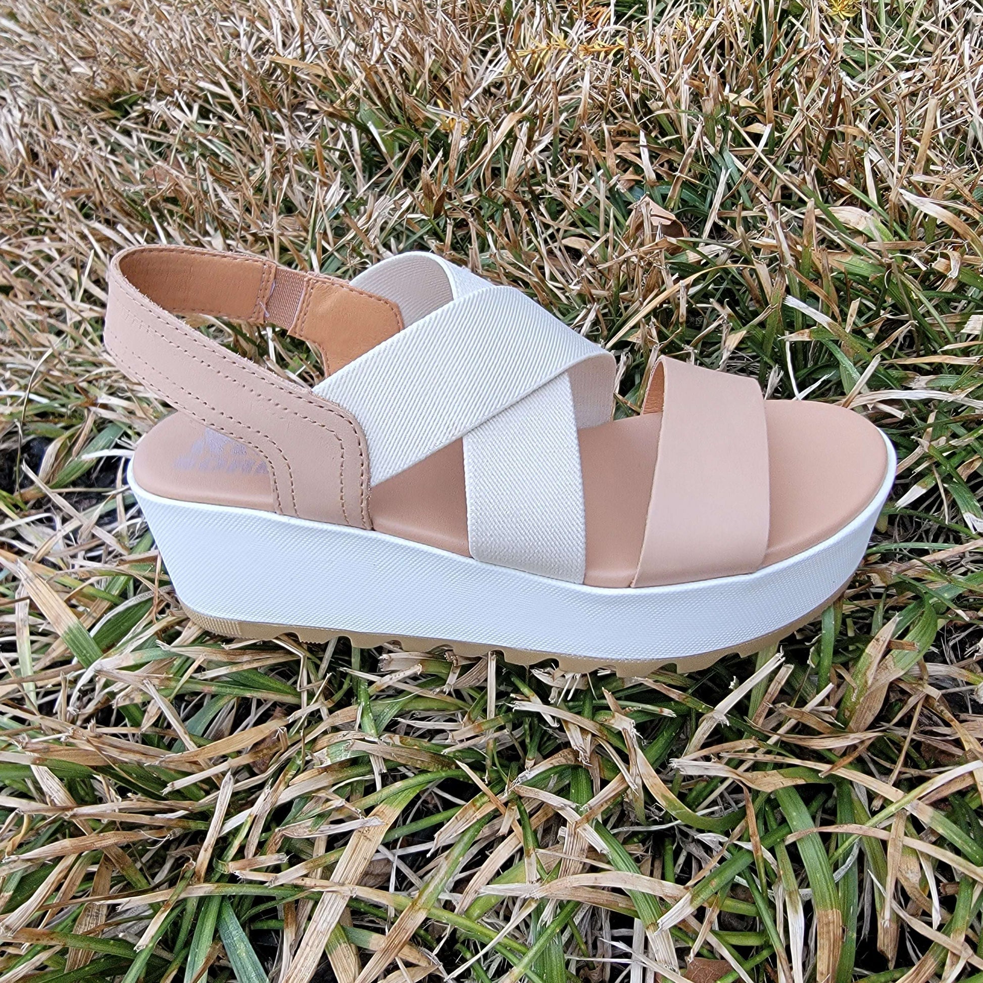 SOREL - Cameron Flatform Sling, Sandals, Sorel, Plum Bottom